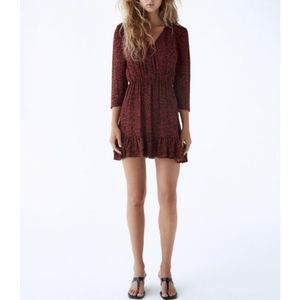 🎀NWT🎀 Zara Multi Dot Print Dress